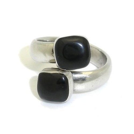 Artisana Square Onyx Wrap Ring