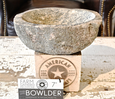 American Stonecraft 7" Granite Bowlder