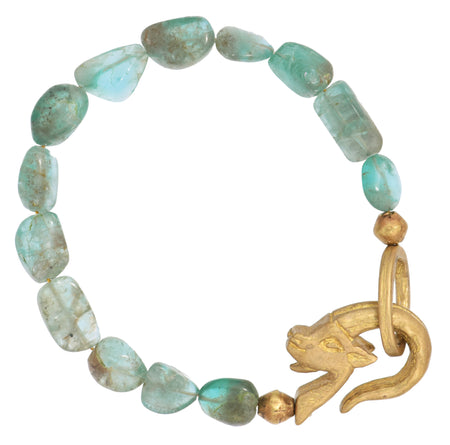 We Dream in Colour Apatite Goat Bracelet