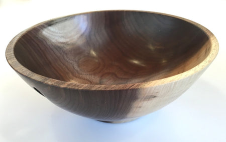 Sanders Fine Woodworking Hardwood Walnut Bowls