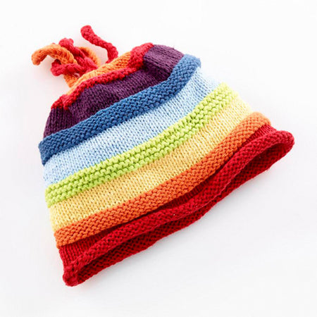 Pebble Rainbow Hat