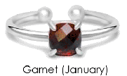 Stia Jewelry "IT FITS" Birthstone Stacking Ring
