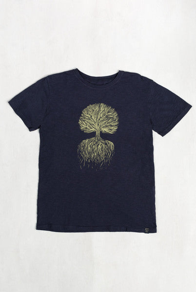 United by Blue Navy Tree Roots T-Shirt