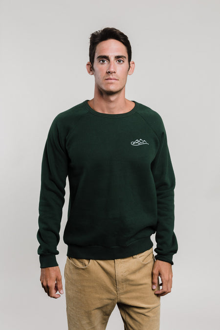 United By Blue Forest ...And I Must Go Crew Pullover