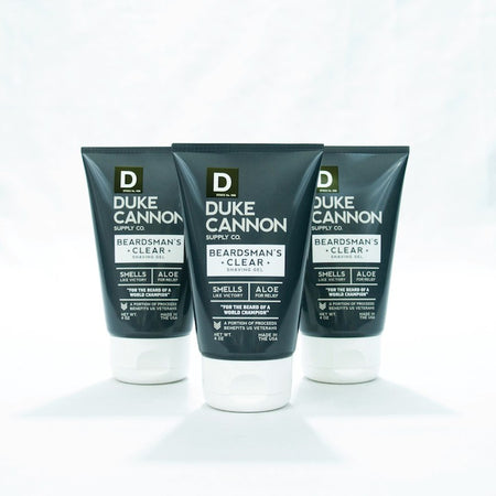 Duke Cannon Beardsman's Clear Shaving Gel