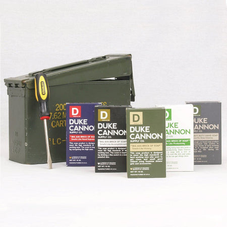 Duke Cannon Limited Edition U.S. Military Field Box Soap Set
