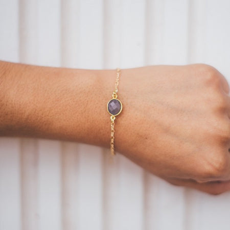 The Shine Project Small Gray Pixie Bracelet