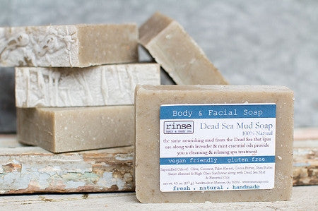 Rinse Bath & Body Co. Dead Sea Mud Soap Bar